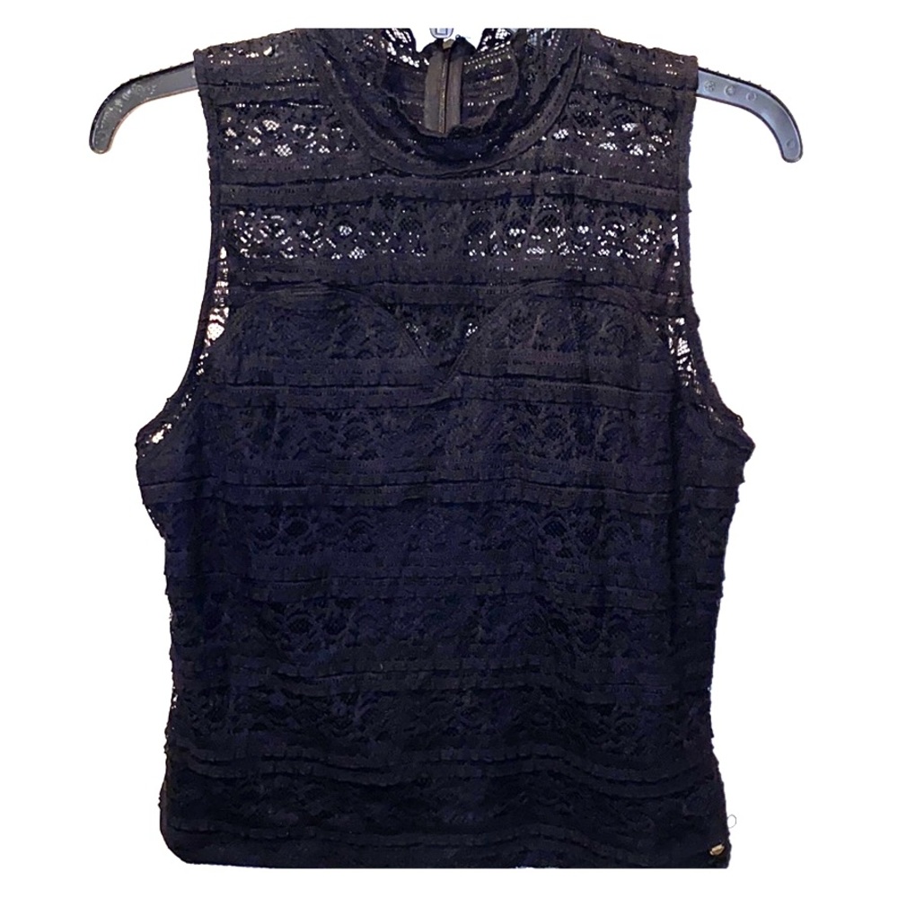 Guess Sleeveless Lace Top